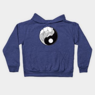 yin yang Kids Hoodie